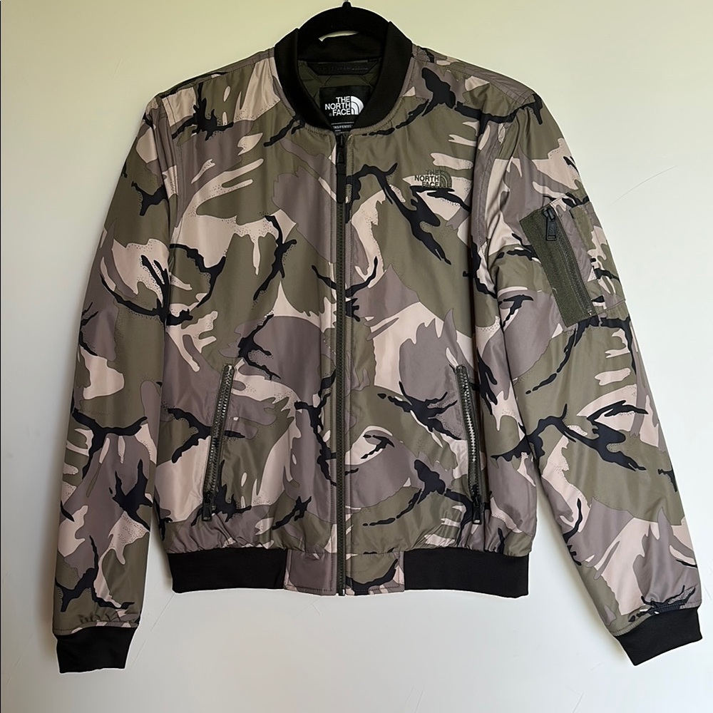 The North Face Camouflage Bomber Jacket